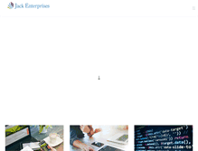 Tablet Screenshot of jack-enterprises.com